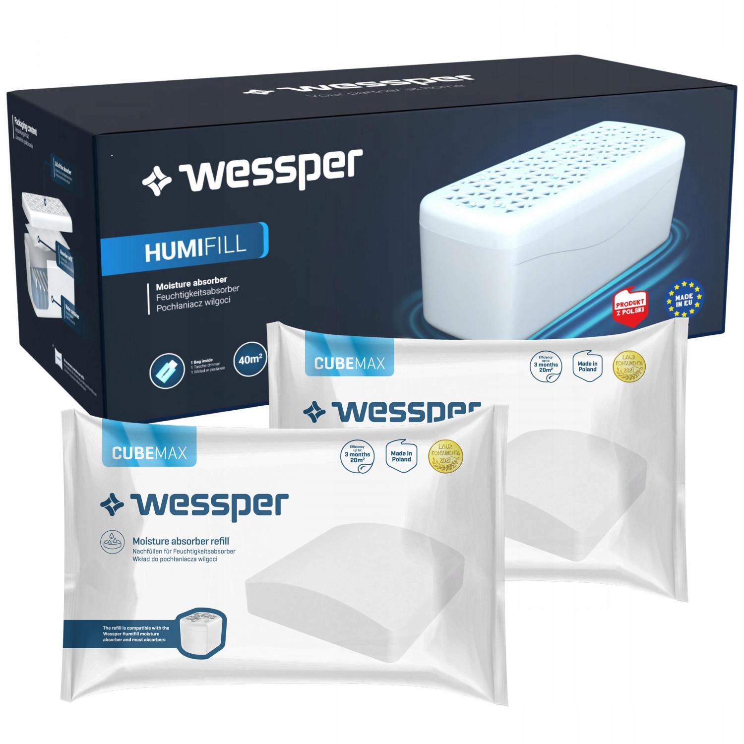 Pohlčovač vlhkosti - Absorbér vlhkosti xxl sušič pre 300 g tabliet
