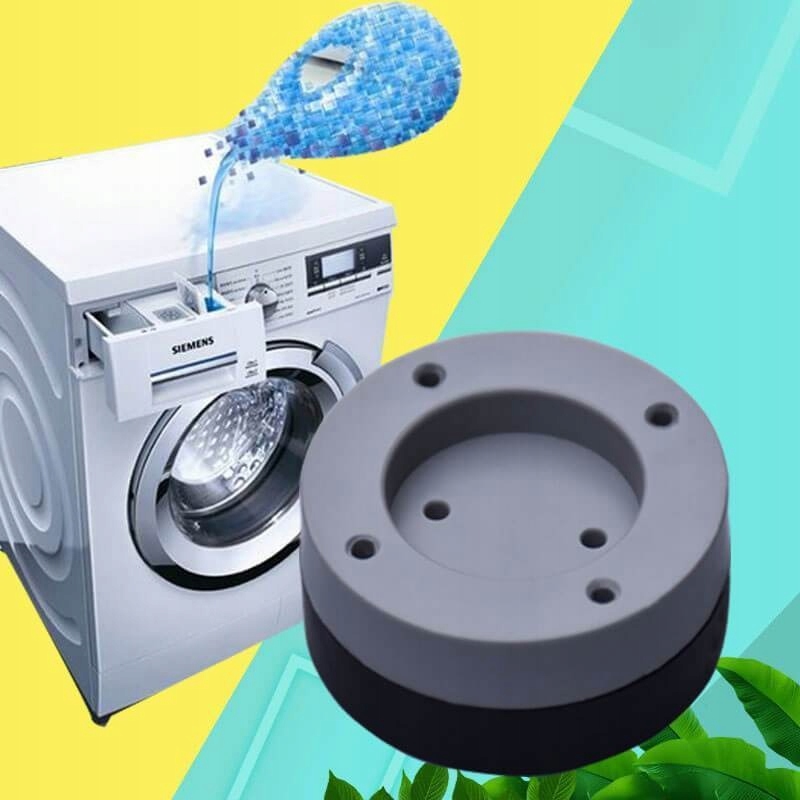 WC misa - Podložky do práčky znižujú upokojujúci hluk