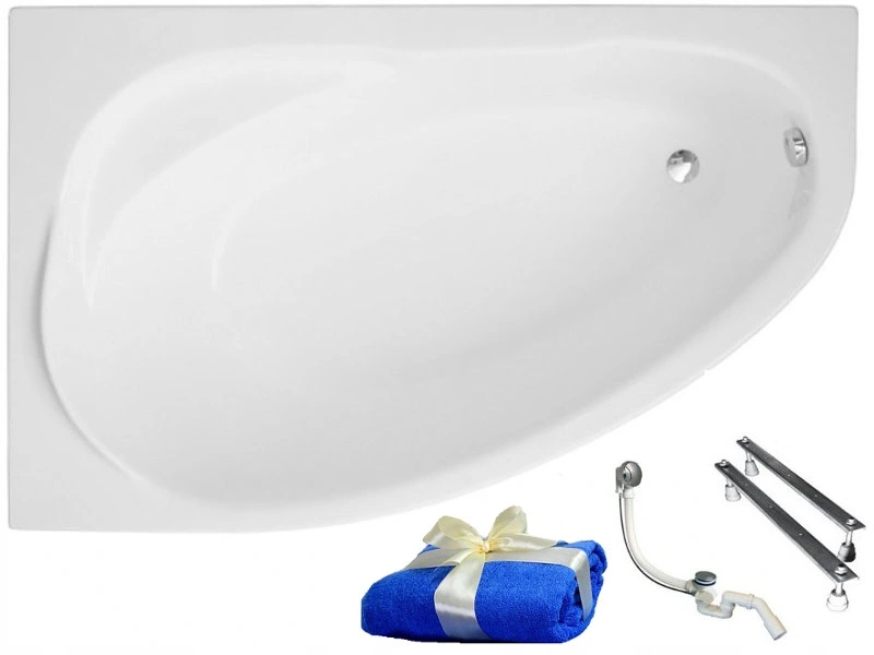 Vaňa - Polimat Marea Bath 160x100 cm + Syfon + ZADARMO