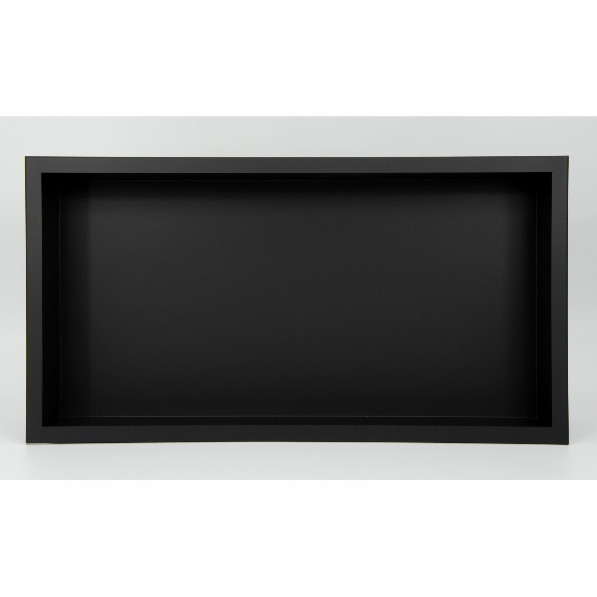 Polička do kúpeľne - Balneo Wall-Box One 60x30x10 CM Čierna polica
