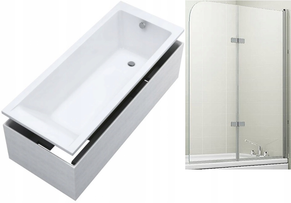 Vaňa - Poľsko Vaňa 160x70 + Building panel + Screen 2