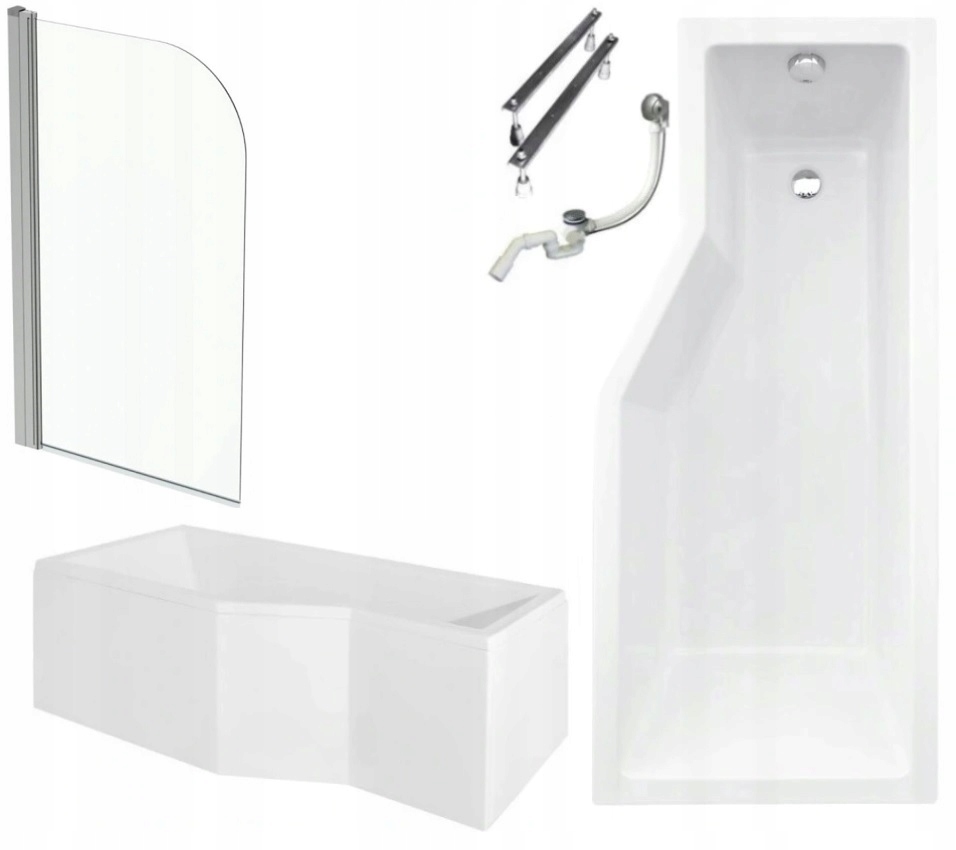 Vaňa - Poľská vaňa - kabína - obrazovka 170x75 SIPHON AUTO