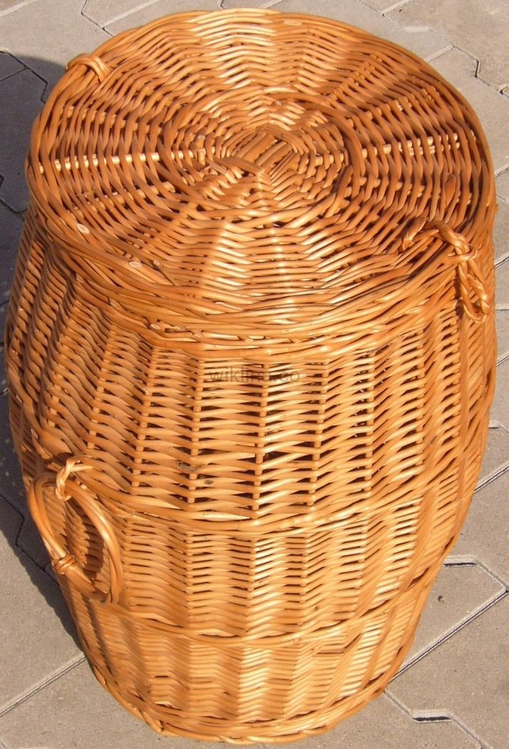 Kôš na bielizeň - POĽSKO prútený kôš na bielizeň SMALL BARREL