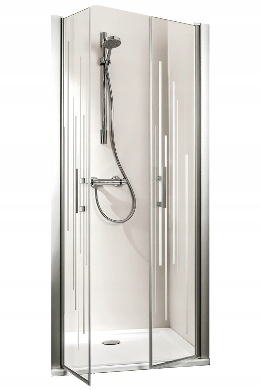 Sprchová zástena - NES Black Walk-in KDD B 80 Kabína