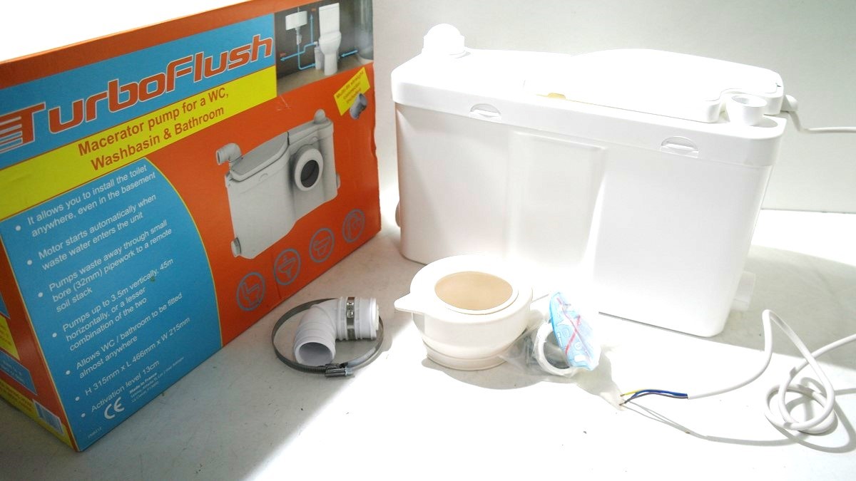 Sanitárne WC čerpadlo -  WOD čerpadlo toaleta Turboflush 550 W Turboflush