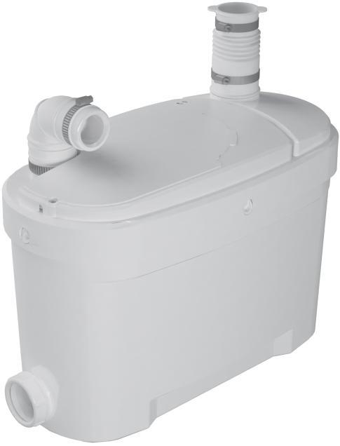Sanitárne WC čerpadlo -  WC 500W SANIGENA 2 KANAJNÁ ČERPADLA STANICKÁ STANIČNOSŤ