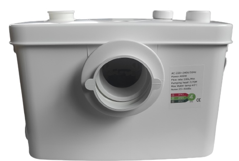 Sanitárne WC čerpadlo -  Pumpovať toaletný drvenie horúcej vody vľavo vľavo