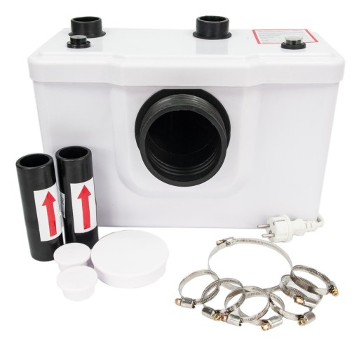 Sanitárne WC čerpadlo -  Pumpujte s toaletnou záchodom do Samba Mill 600W