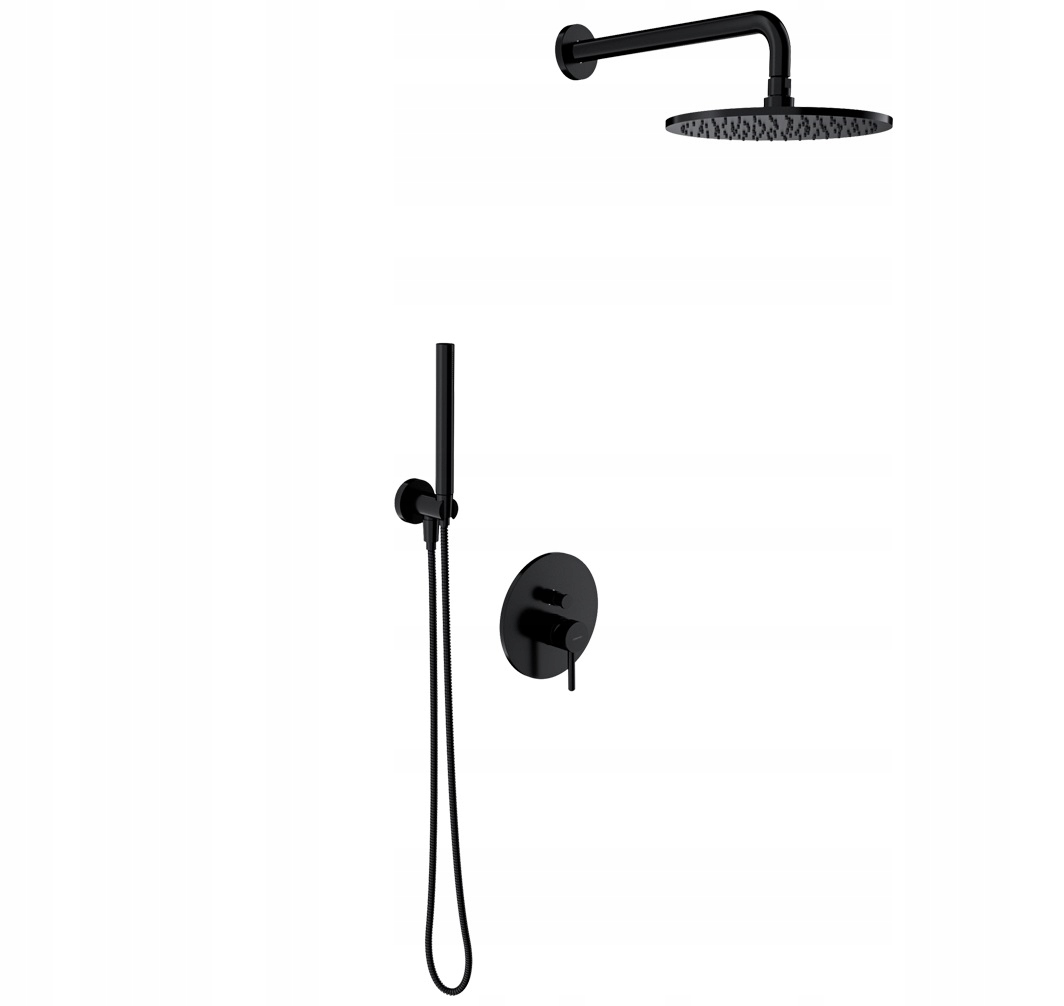 Sprchová súprava - POTYNKOWY Sprchový set black Omnires SYSY18BL