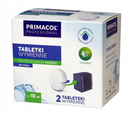 Pohlčovač vlhkosti - Tablety vymeniteľné primacol pre absorbér 2