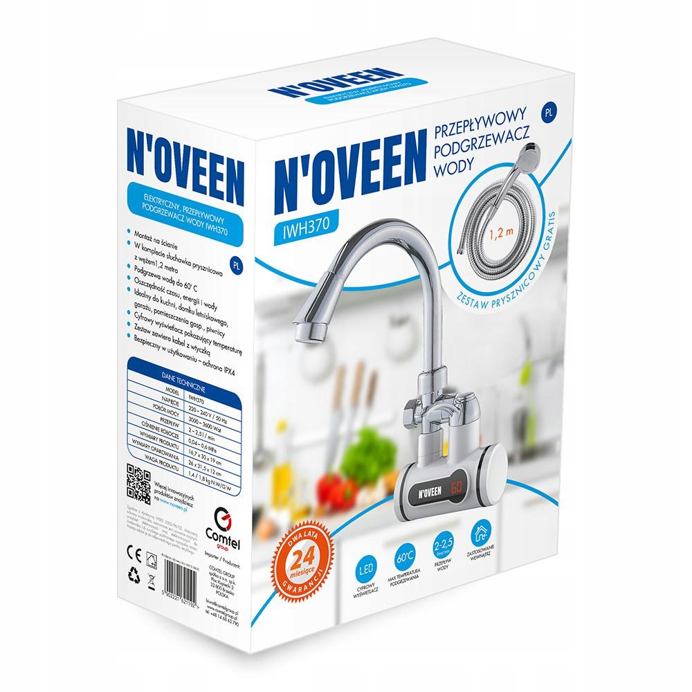 Kuchynské batérie - Ohrievač vody s prietokom IWH370