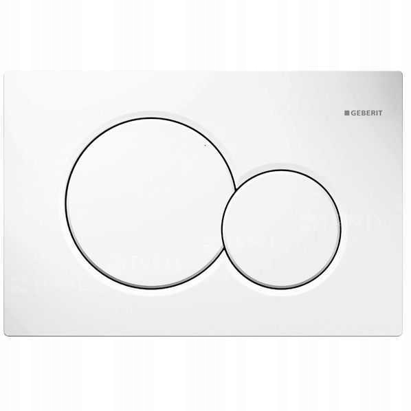 GEBERIT SIGMA 01 tlačidlo pre WHITE UP320 hrubej stavby
