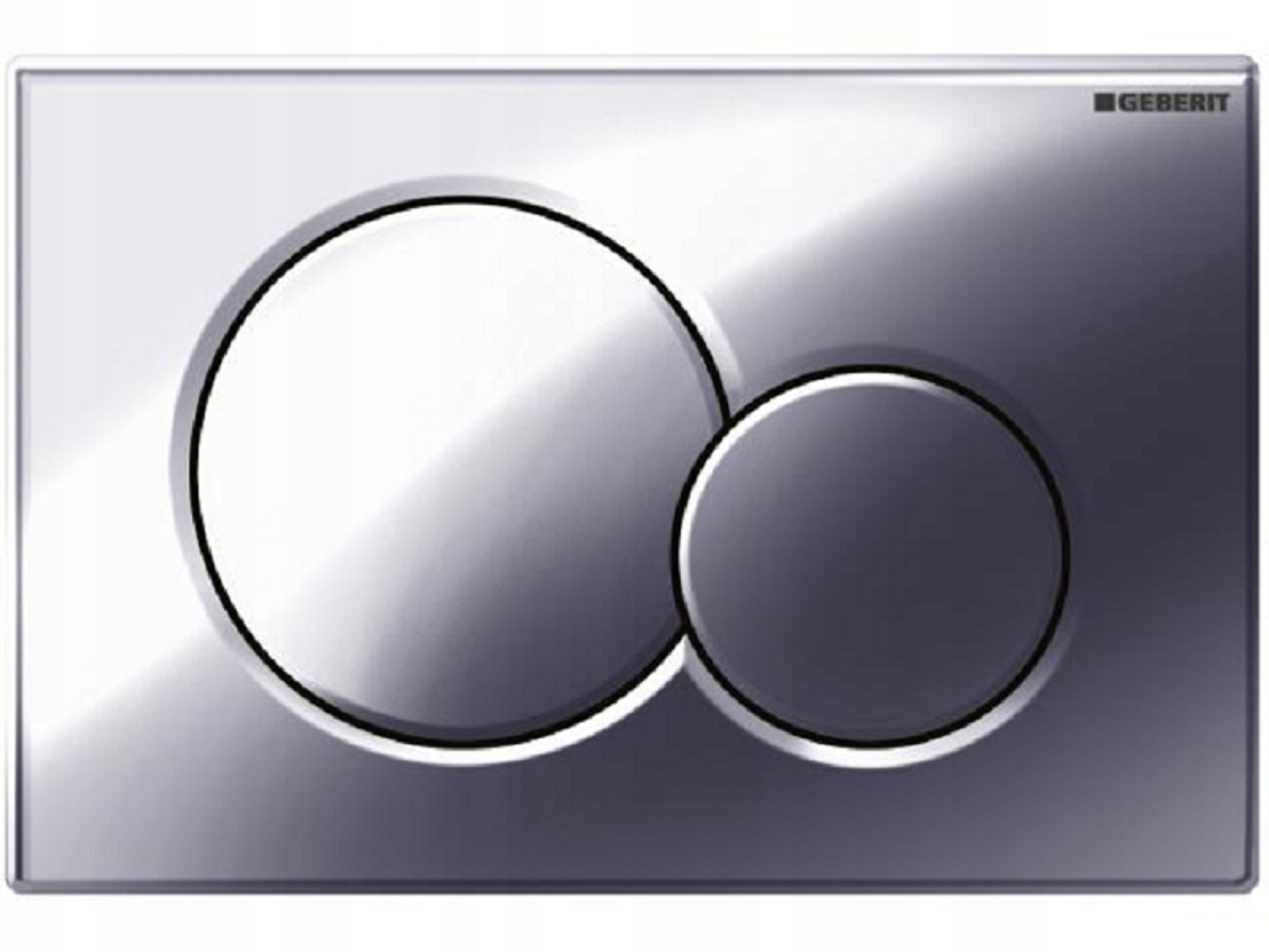Splachovacie WC tlačítko -  Geberit Sigma 01 Chrome Gloss Up320 tlačidlo
