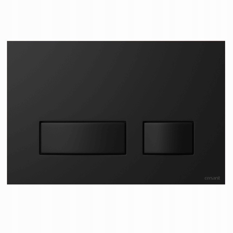 Splachovacie WC tlačítko - Cersanit Flushing Gomping Movi Matte Black