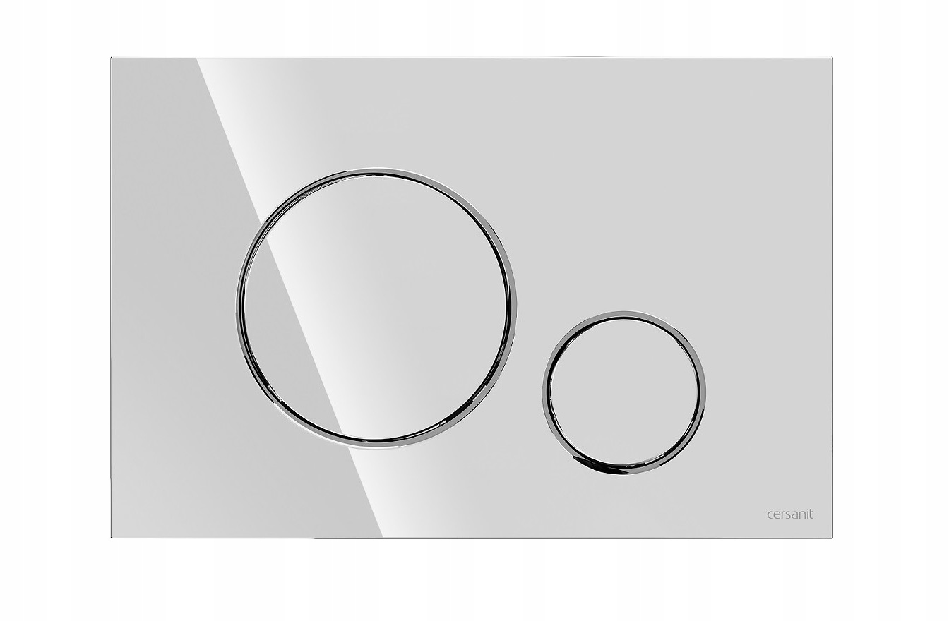 Splachovacie WC tlačítko -  Cersanit Opti B2 Chrome K97-498 Opláchanie tlačidla