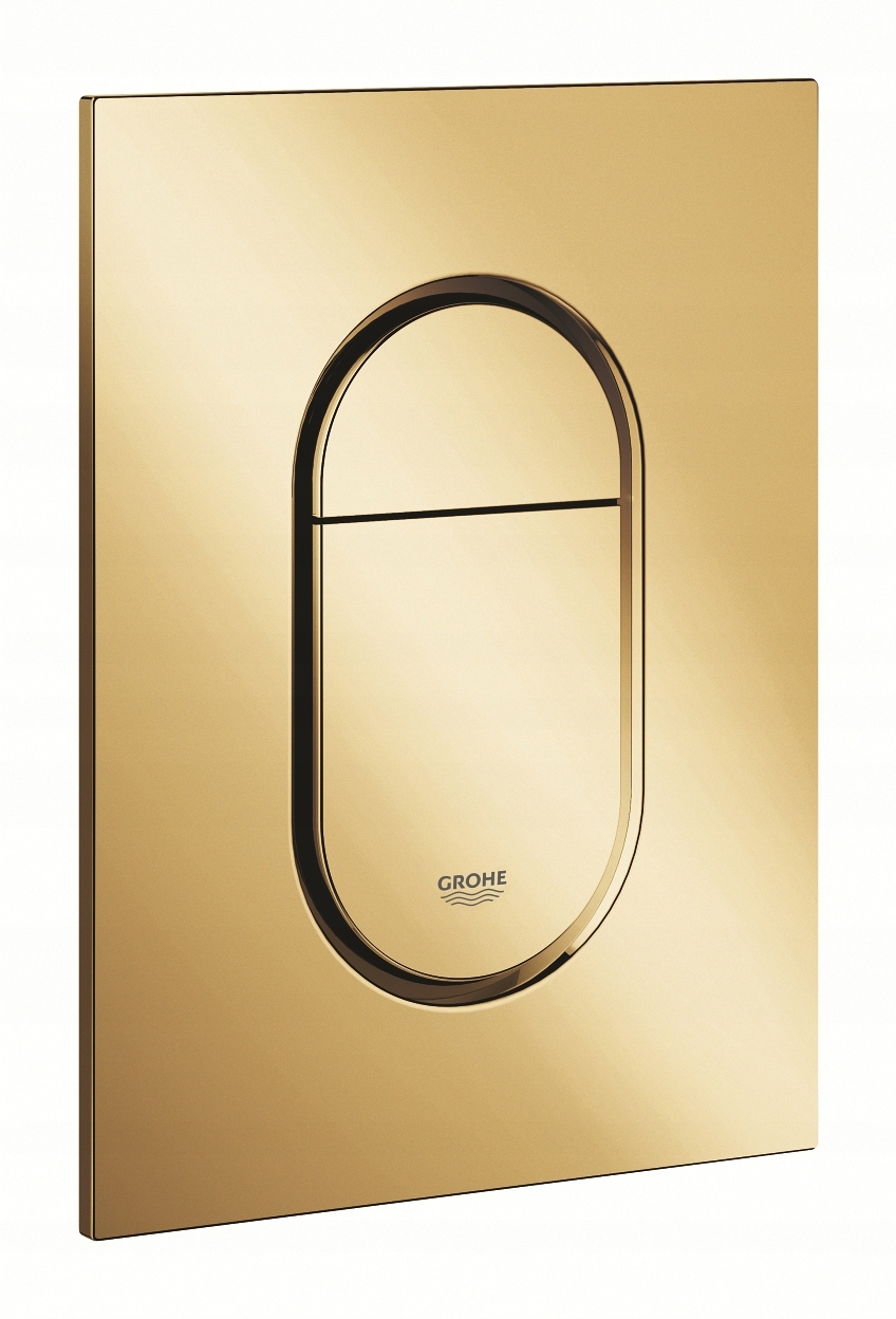 Splachovacie WC tlačítko -  Cool Sunrise Grohe aréna opláchnutie gombíka