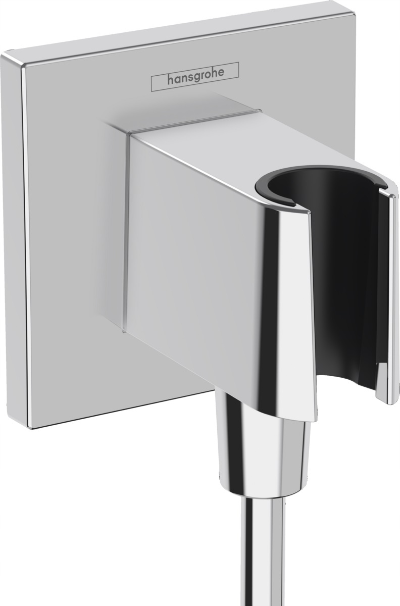 Držiak na sprchu - Pripojenie s uhlom s rukoväťou sprchy Hansgrohe