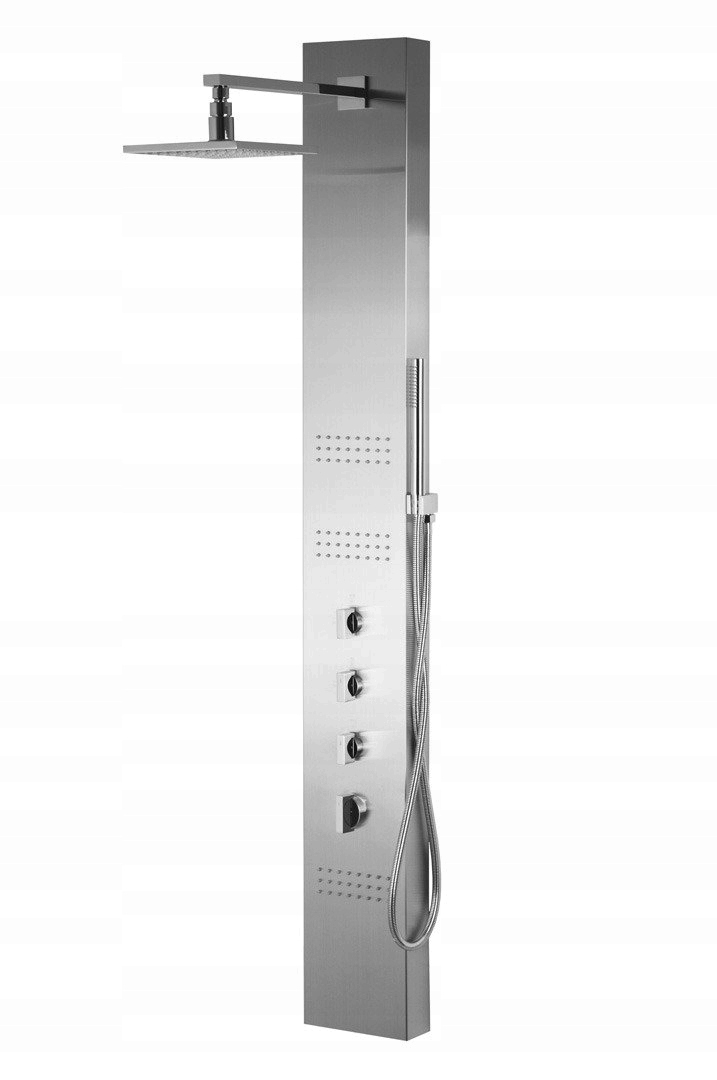 Sprchový panel - Corsan Neo S060 Panel Silver Mixer