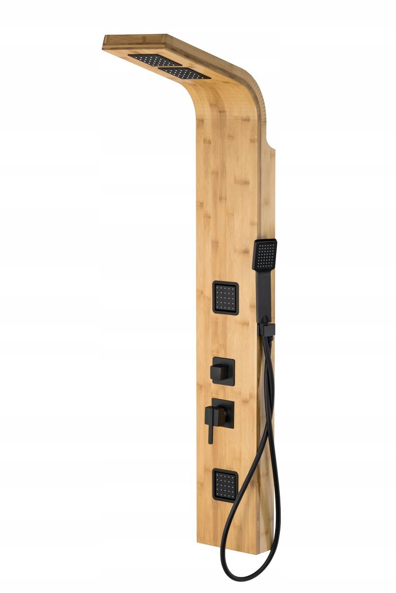 Sprchový panel - Sprchový panel Drevený bambus BaO Black