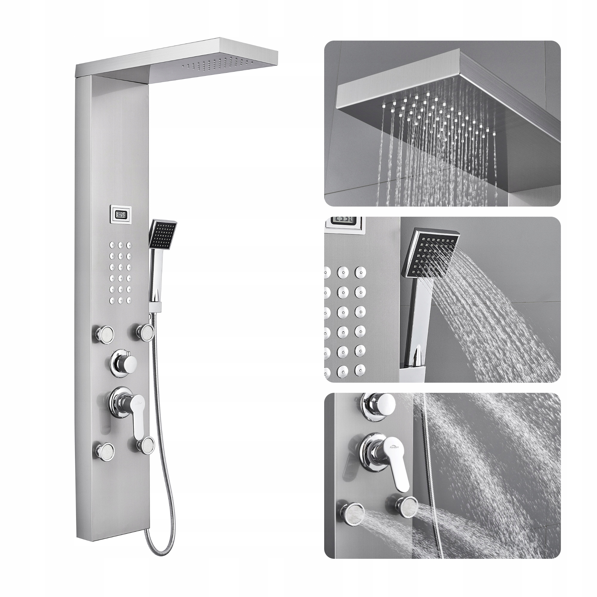 Sprchový panel - Sprchový panel Spyper Hydromasáž 3Function