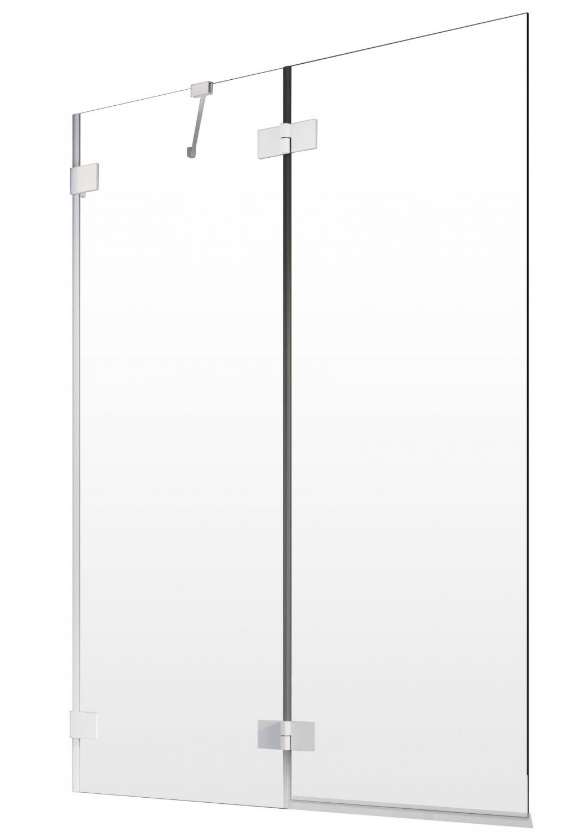 Vaňová zástena - Essenza Pro Pnd II 140x150 RADAWAY WHITE L SCREE