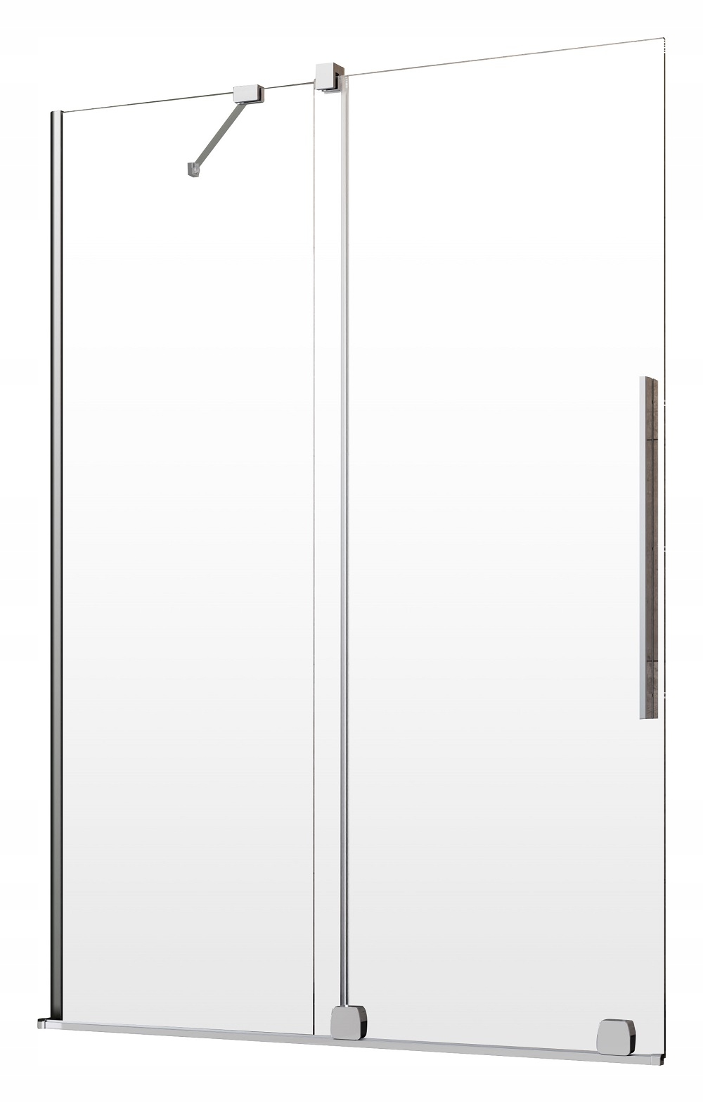 Vaňová zástena - Skríning furo pnd II 140x150 RADAWAY ľavý chróm