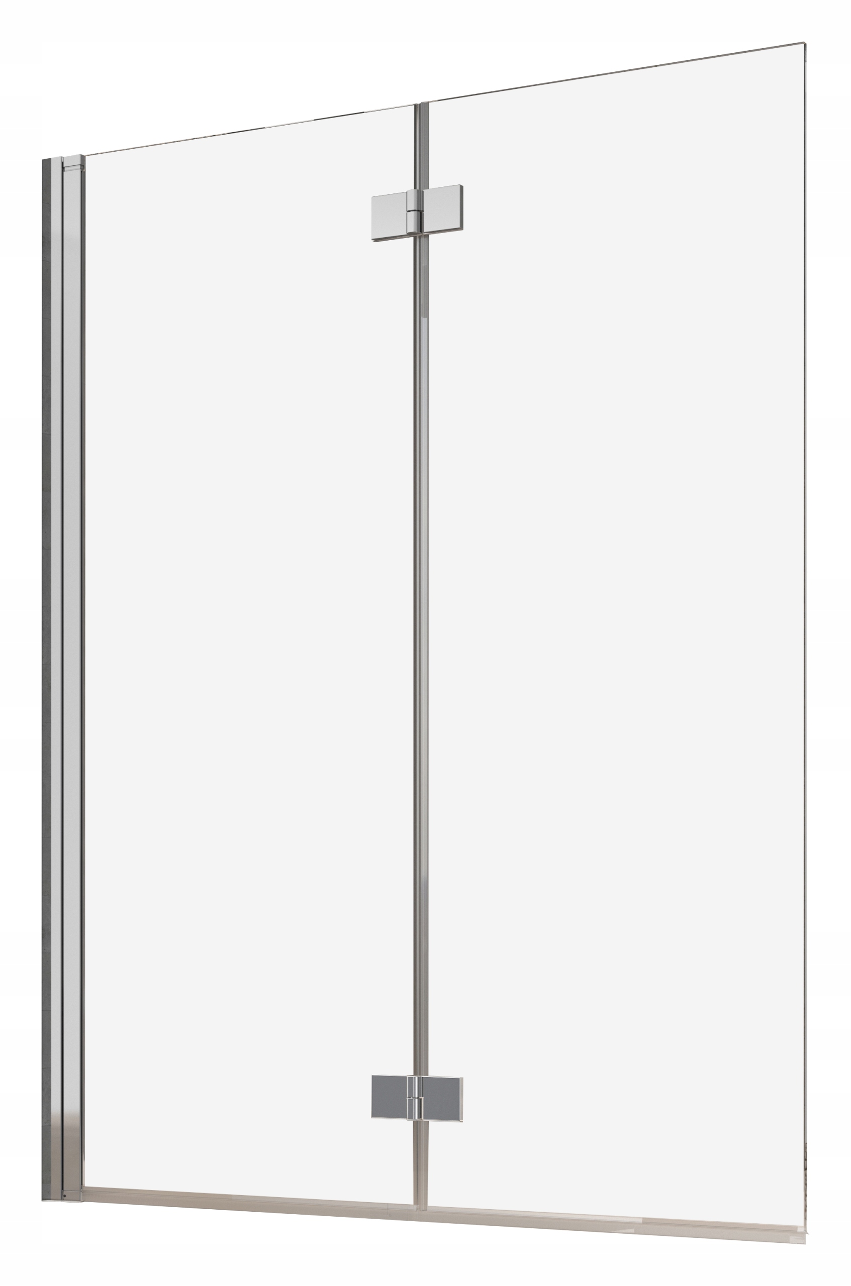 Vaňová zástena - Hewan NES 8 PND I 100x150 RADAWAY Chrome vľavo