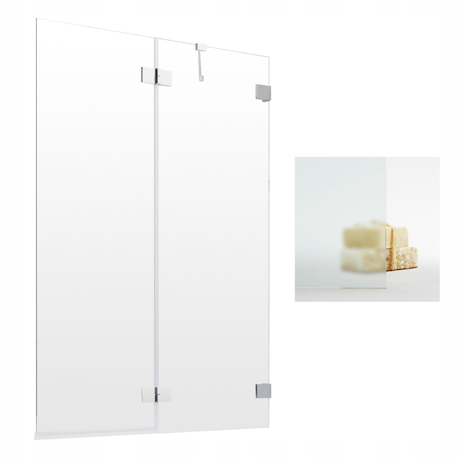 Vaňová zástena - RADAWAY ESSENZA PRO PND PND II 140 cm saténová obrazovka