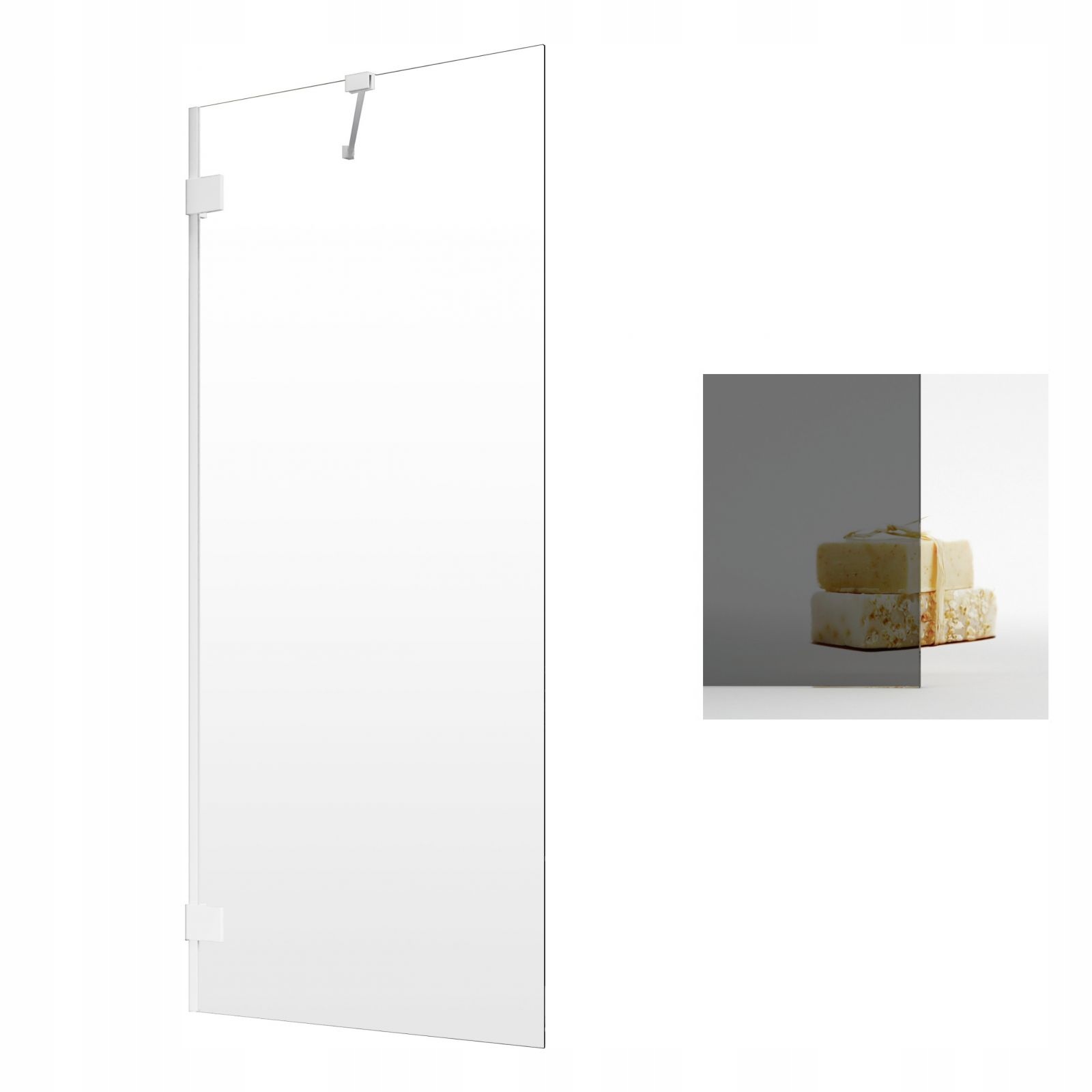 Vaňová zástena - RADAWAY ESSENZA PRO WHITE PNJ 100 ZARIADENIA