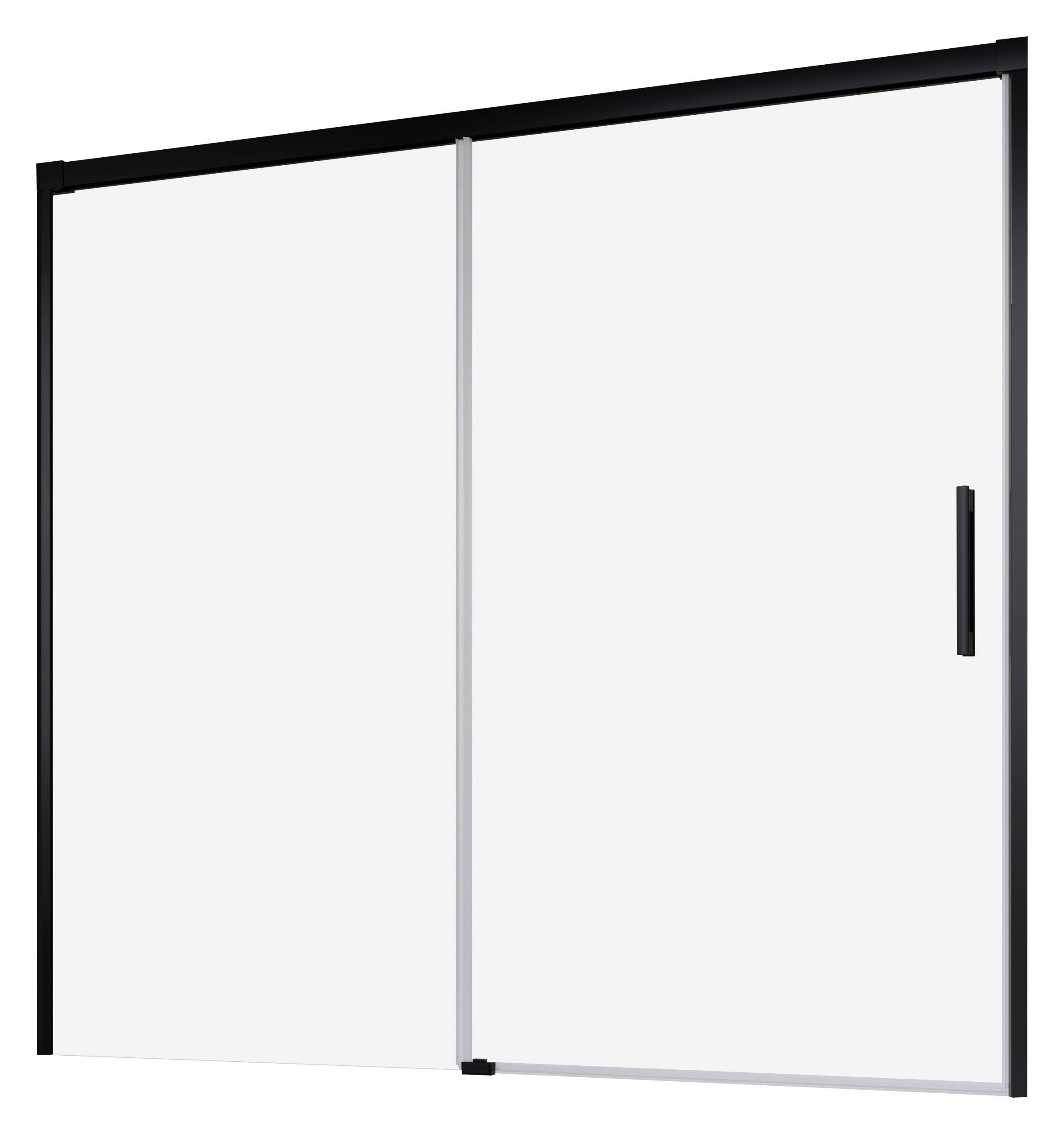 Vaňová zástena - Black Idea Black PN DWJ 170x150.5 RADAWAY