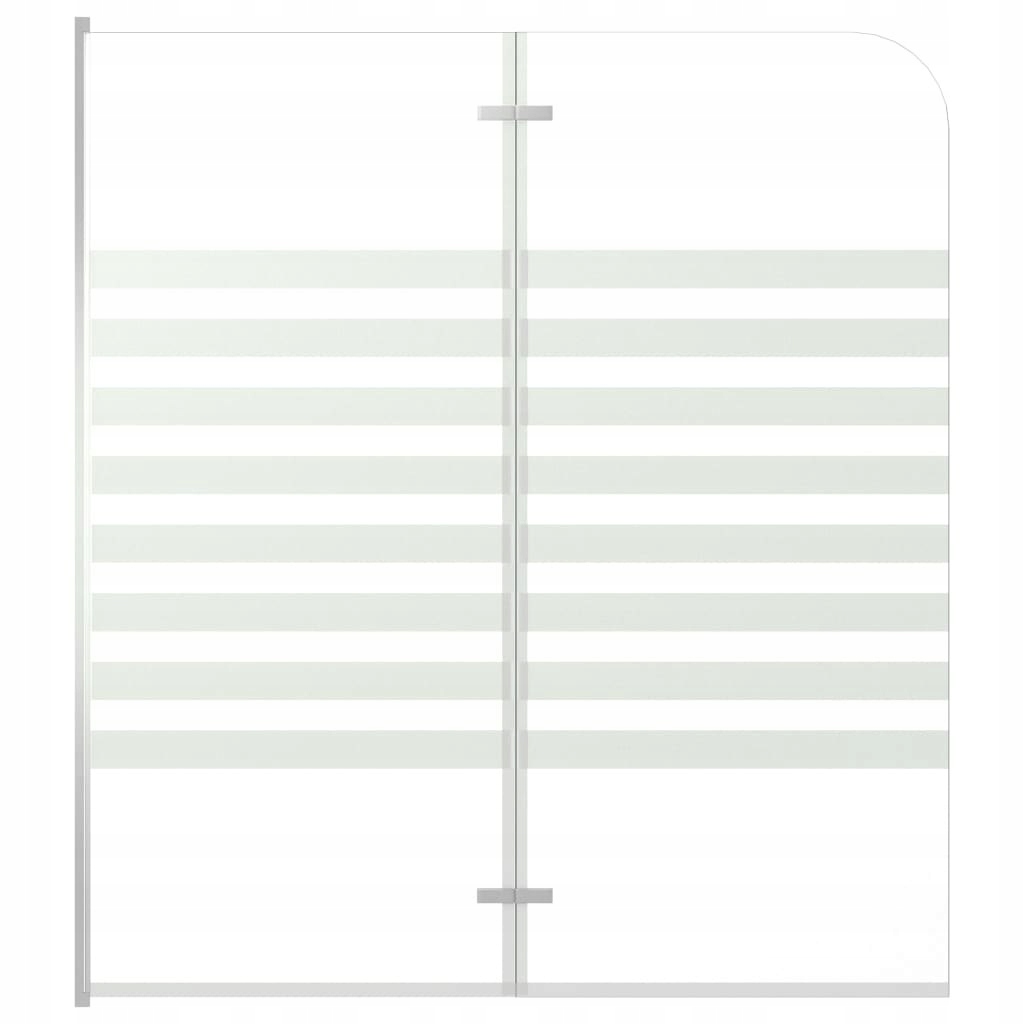 Sprchová zástena - Reproduktor pre vaňu 120x140 cm tvrdené sklo v popruhu