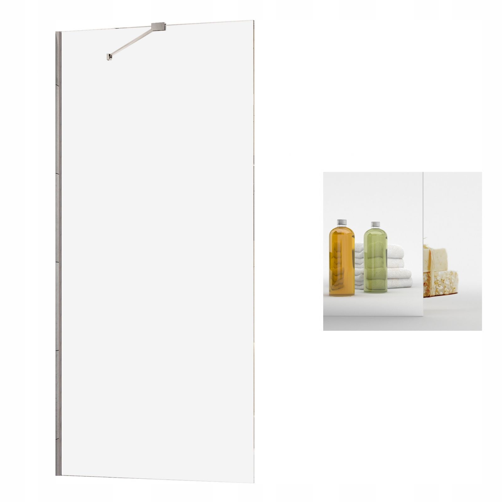 Vaňová zástena - RADAWAY MODO NOVINKA PNJ 100 Mirror SAPE