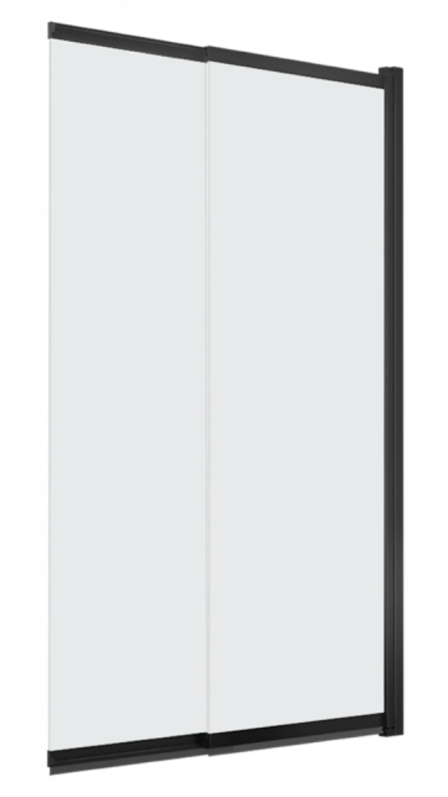 Vaňová zástena - Sensi Sensi 85x150 Black Mat NEWTREND Obrazovka