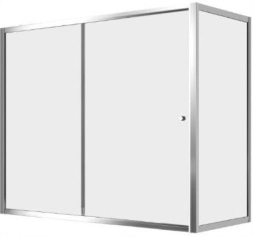 Vaňová zástena - Vesta Dwyj DWJ+S 160x65x150 RADAWAY SCANER