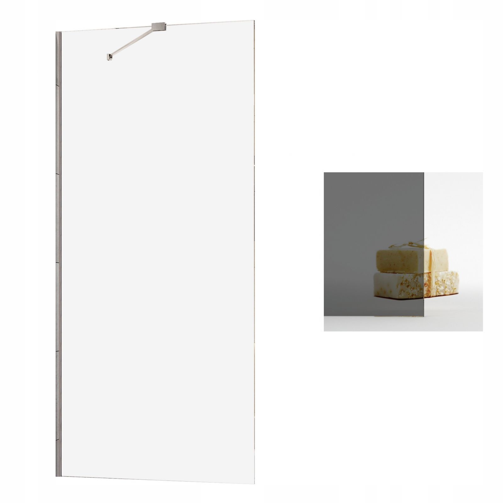 Vaňová zástena - MODO NOVÝ PNJ 100 Graphit Glass Scanner