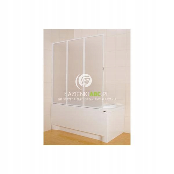 Vaňová zástena - SanPlast 120x140 cm.