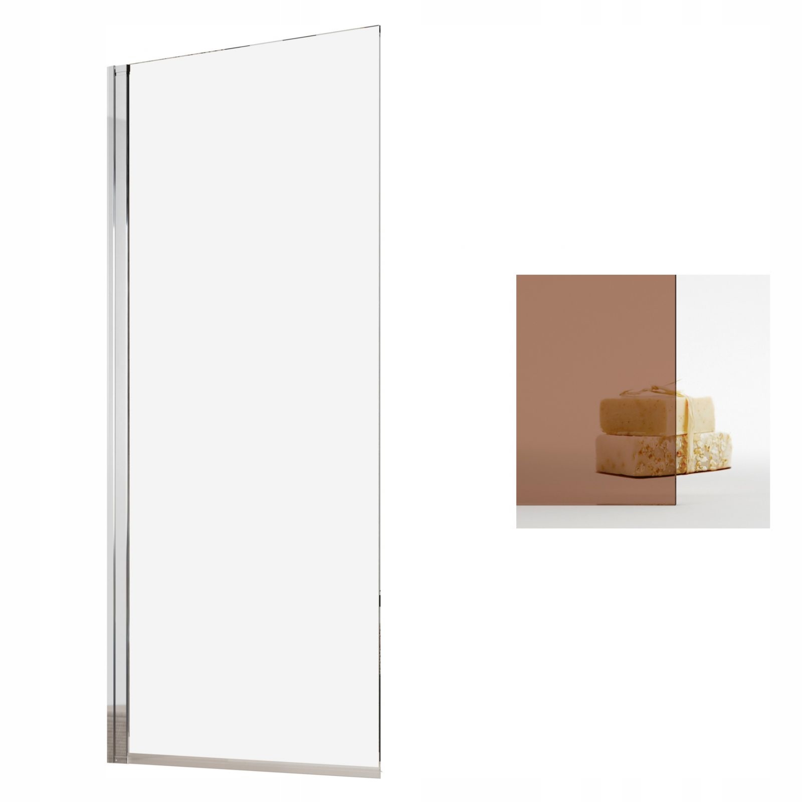 Vaňová zástena - NES pnj pnj 70 l wanwan Sawan Glass