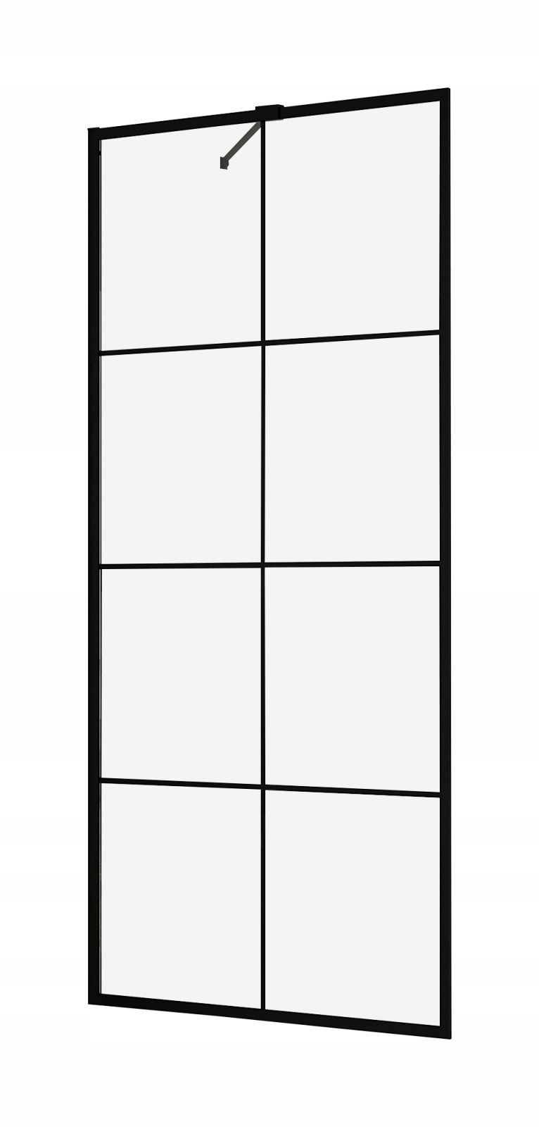 Vaňová zástena - Modo Black PNJ 50 Továreň sklenená kúpeľňa