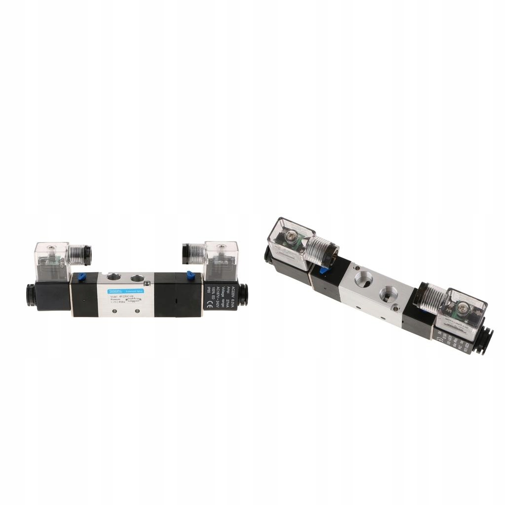 Pneumatický solenoid dc220v 5/2 + 5/3 (dvojité