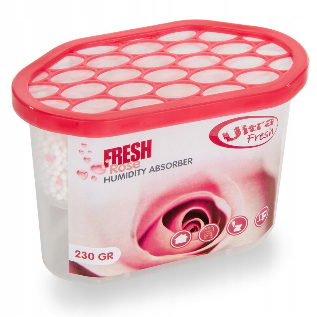 Pohlčovač vlhkosti - Vlhký absorbér 500 ml/ 230g ruža