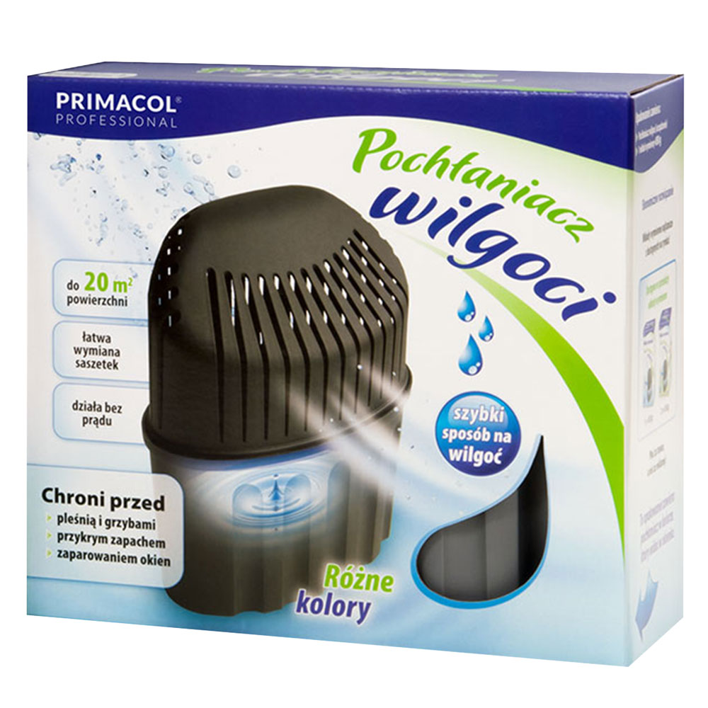 Pohlčovač vlhkosti - Vlhkosť absorbéra čierneho primacol zariadenia