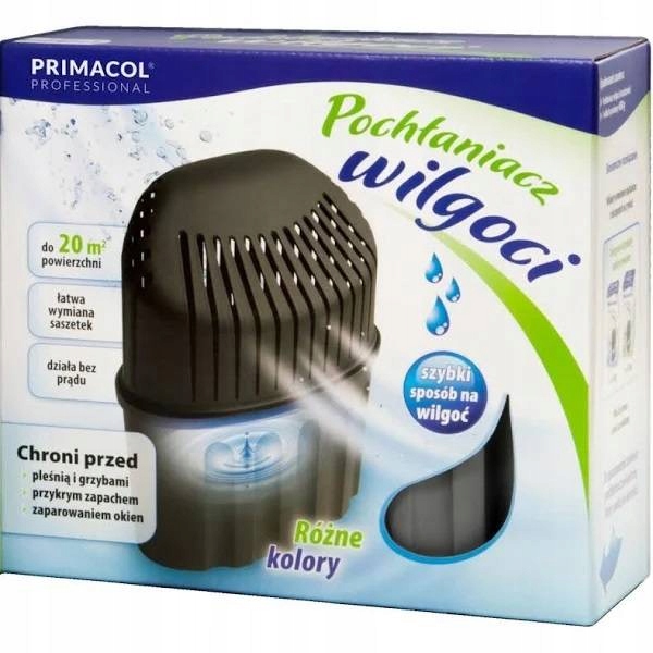 Pohlčovač vlhkosti - Primacol vlhkosť absorbéra veľká čierna vložka450g