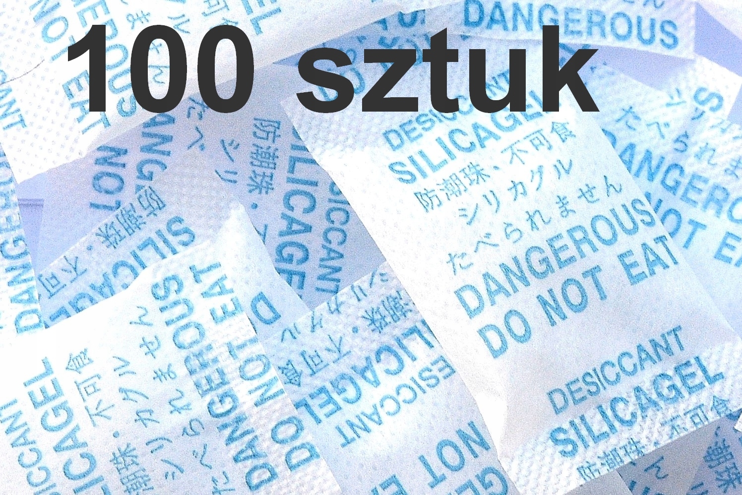 Pohlčovač vlhkosti - Vlhkosť absorbéra silikagélu 100 x 2 g Sushanct