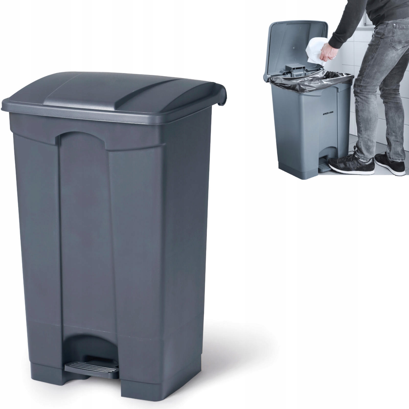 Odpadkový kôš do kúpelne -  Odpadky z nádob na odpadky s pedálom 87LJ