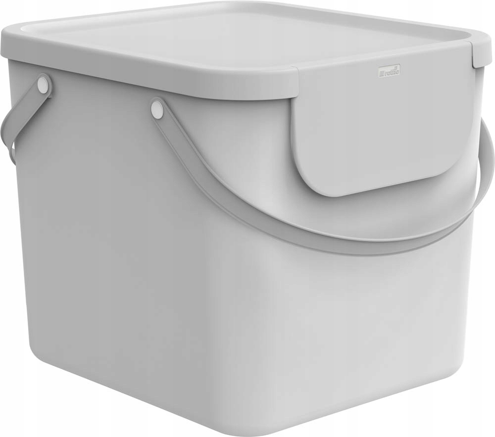 Kôš na bielizeň -  Rotho Albula 40L Wash Container - Biela