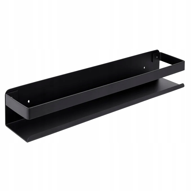 Polička do kúpeľne - Loft Megara Poličky 30 cm čierna