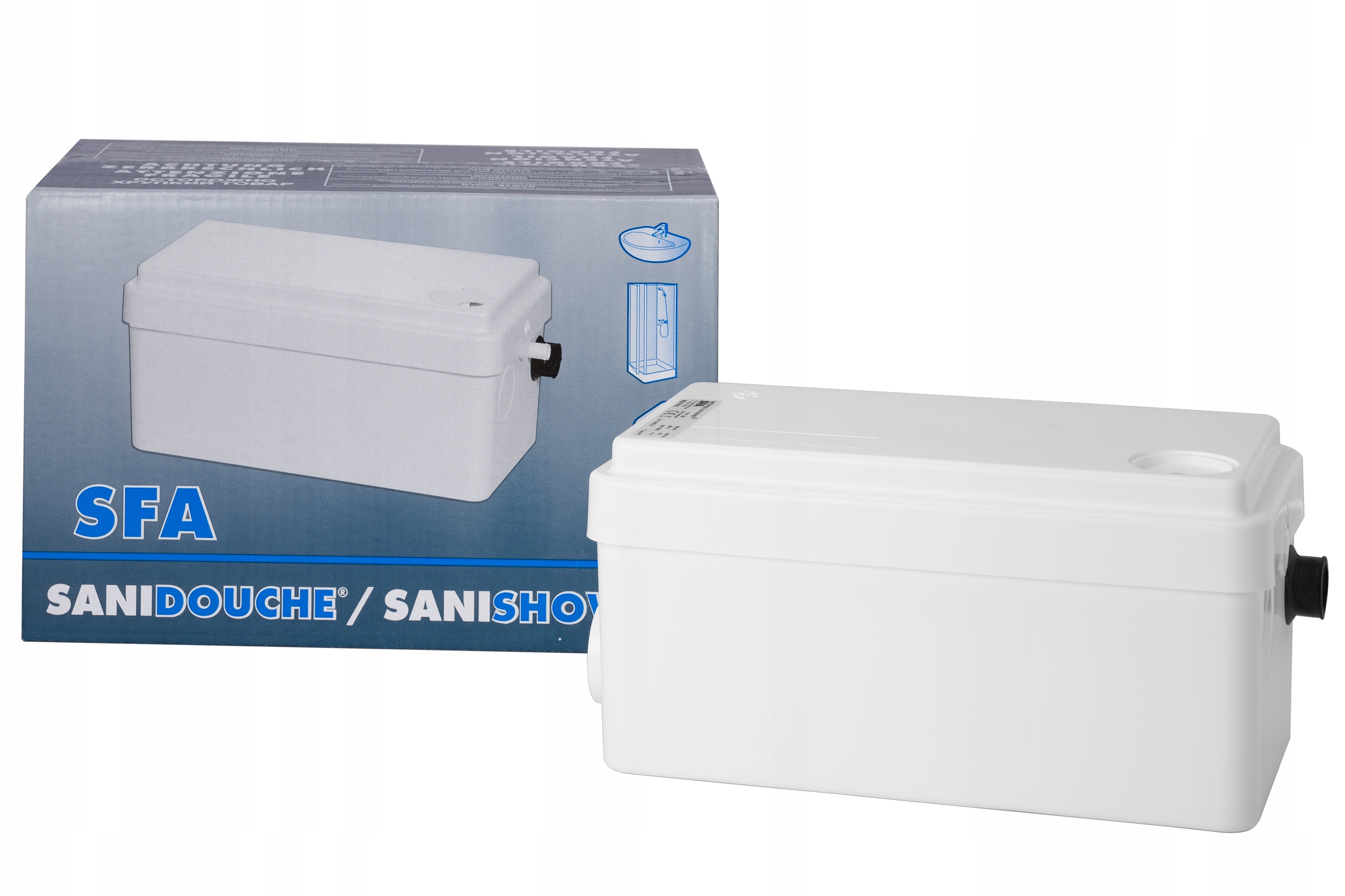 Sanitárne WC čerpadlo -  SFA Sanidoouche čerpadlo pre špinavú vodu