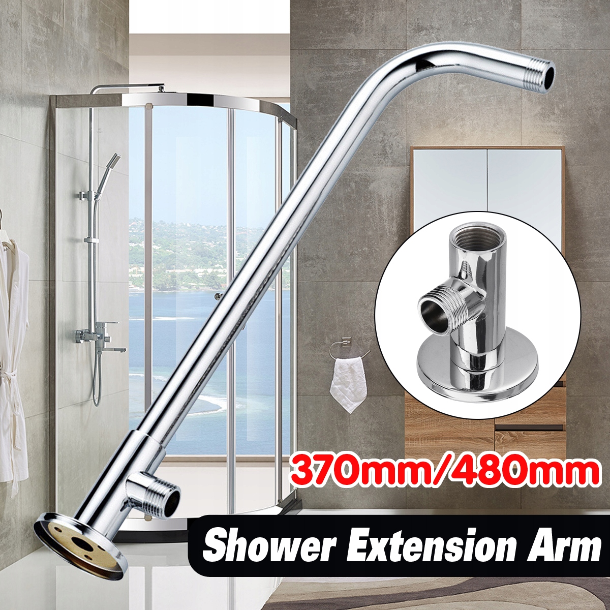 Praktické predĺženie ramena 370 mm / 480 mm dolárov