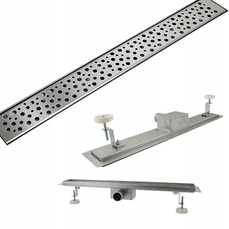 Sprchový žľab - Sprchový odtok LINE 60cm Tropfen + trap