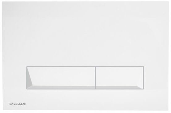 Splachovacie WC tlačítko -  Platto Biały inx.pl230.150.Wh 23x15 EXCE tlačidlo